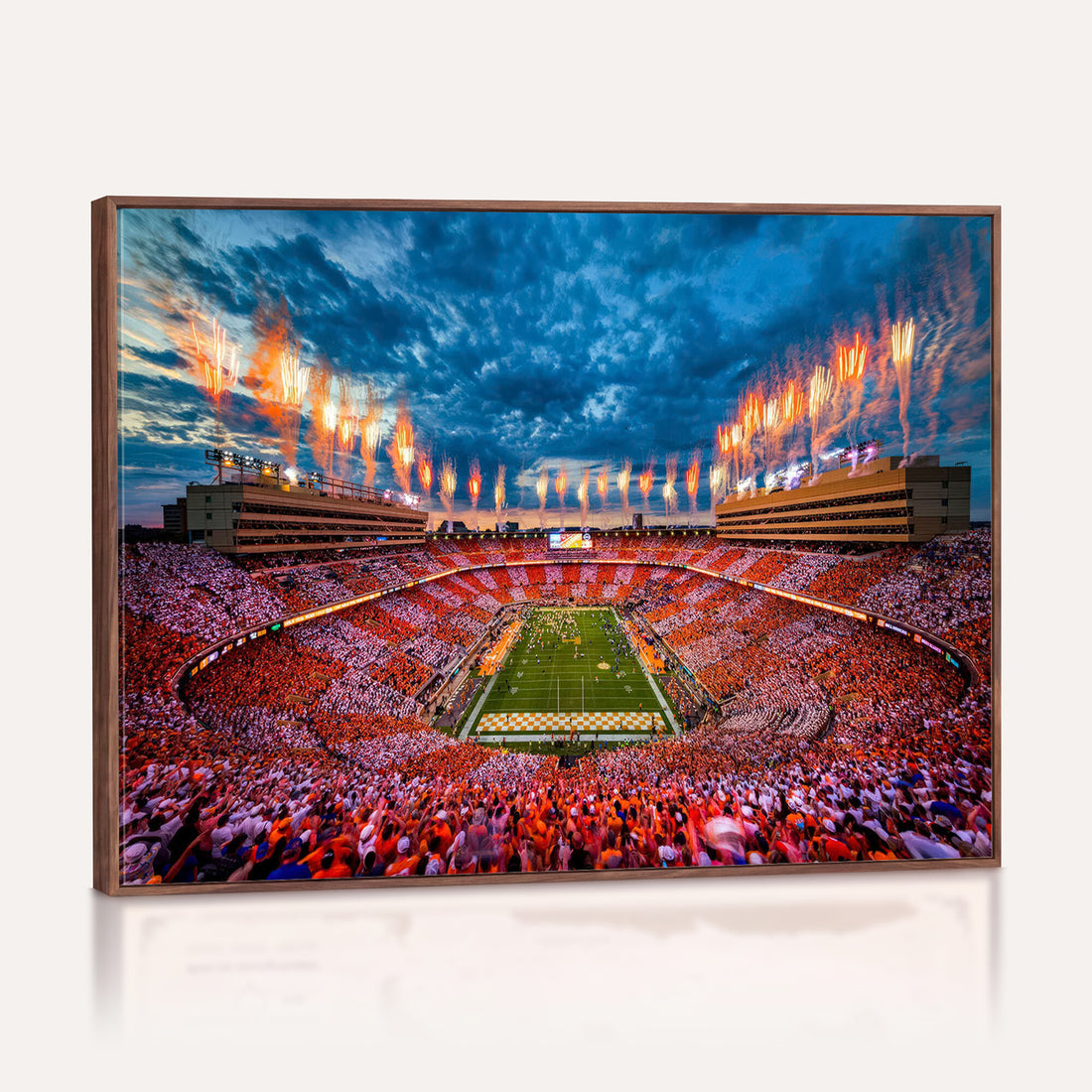 Tennessee Neyland Stadium Wall Art, Sports Arena Canvas
