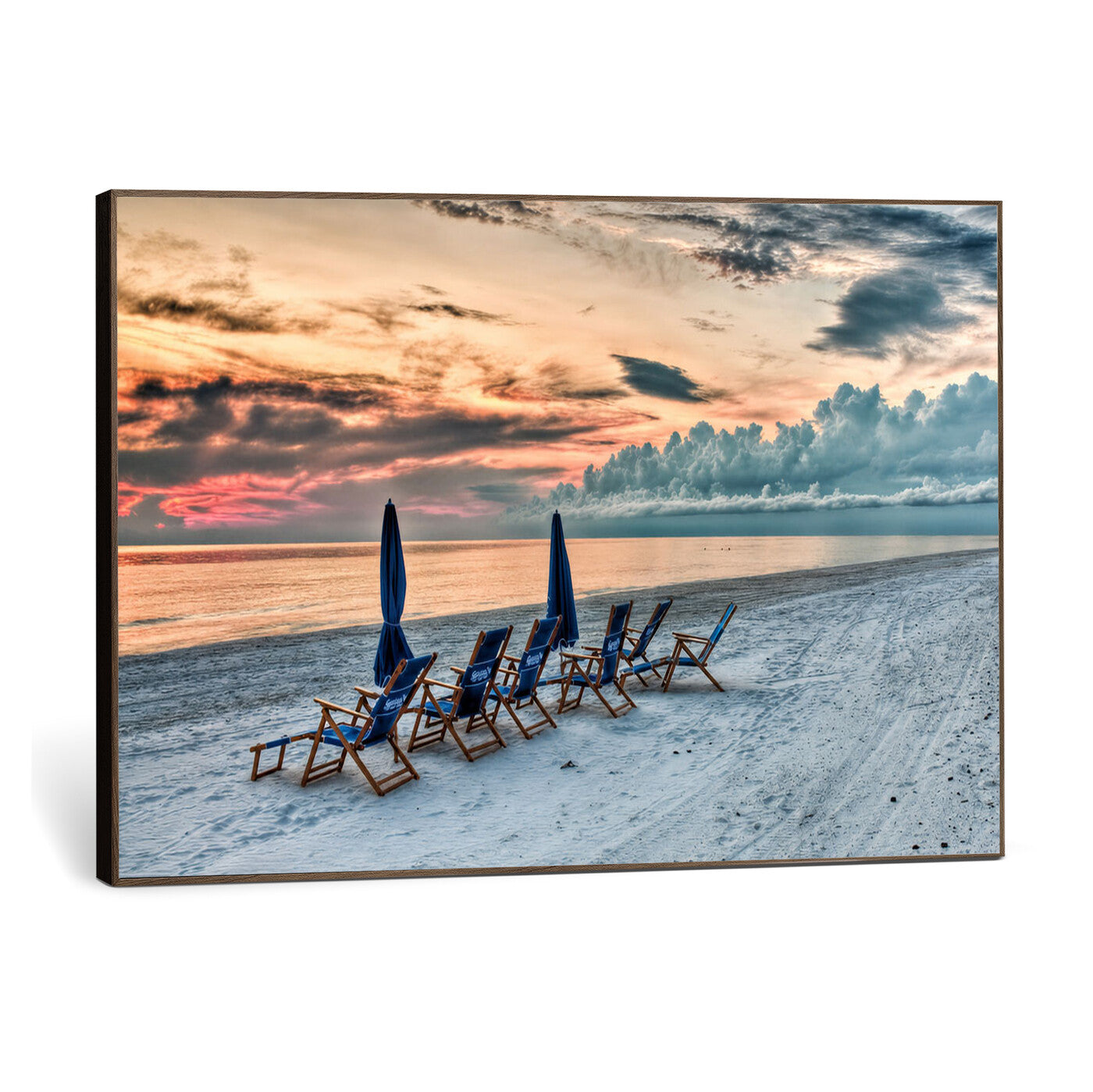 17237006-MGV-CV-36X24 - Serene Gulf Solitude Wall Art Canvas Print