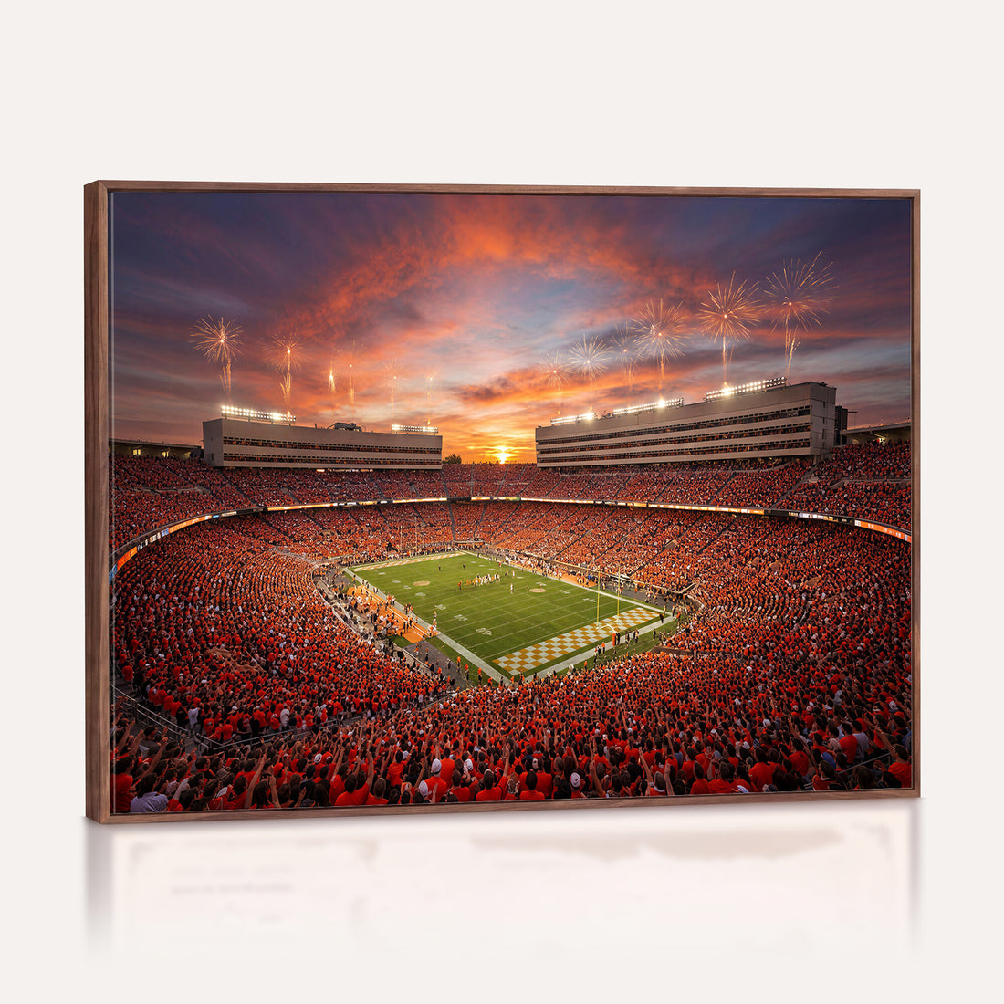 Neyland Stadium Wall Art Canvas Print, Tennessee Volunteers Stadium Decor