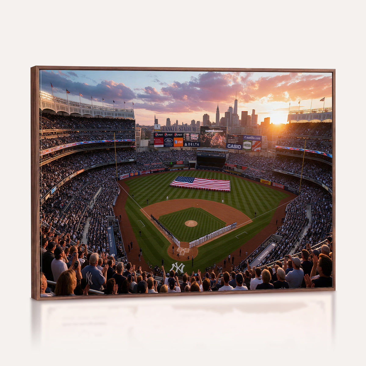 43632742-MGV-CV-36X24 - Stadium Wall Art Canvas Print