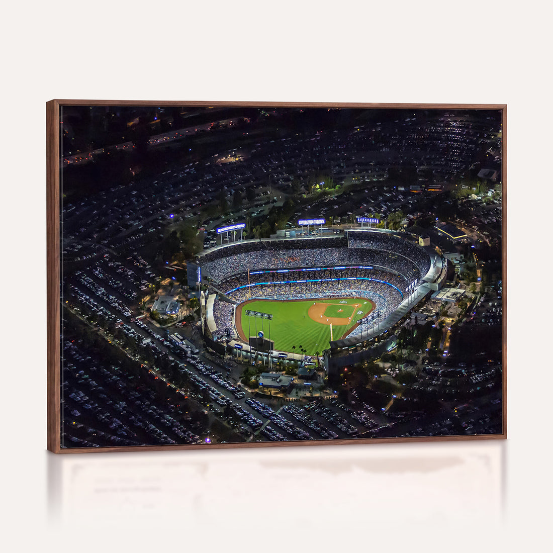 Los Angeles Dodgers Dodger Stadium Wall Art Canvas Print
