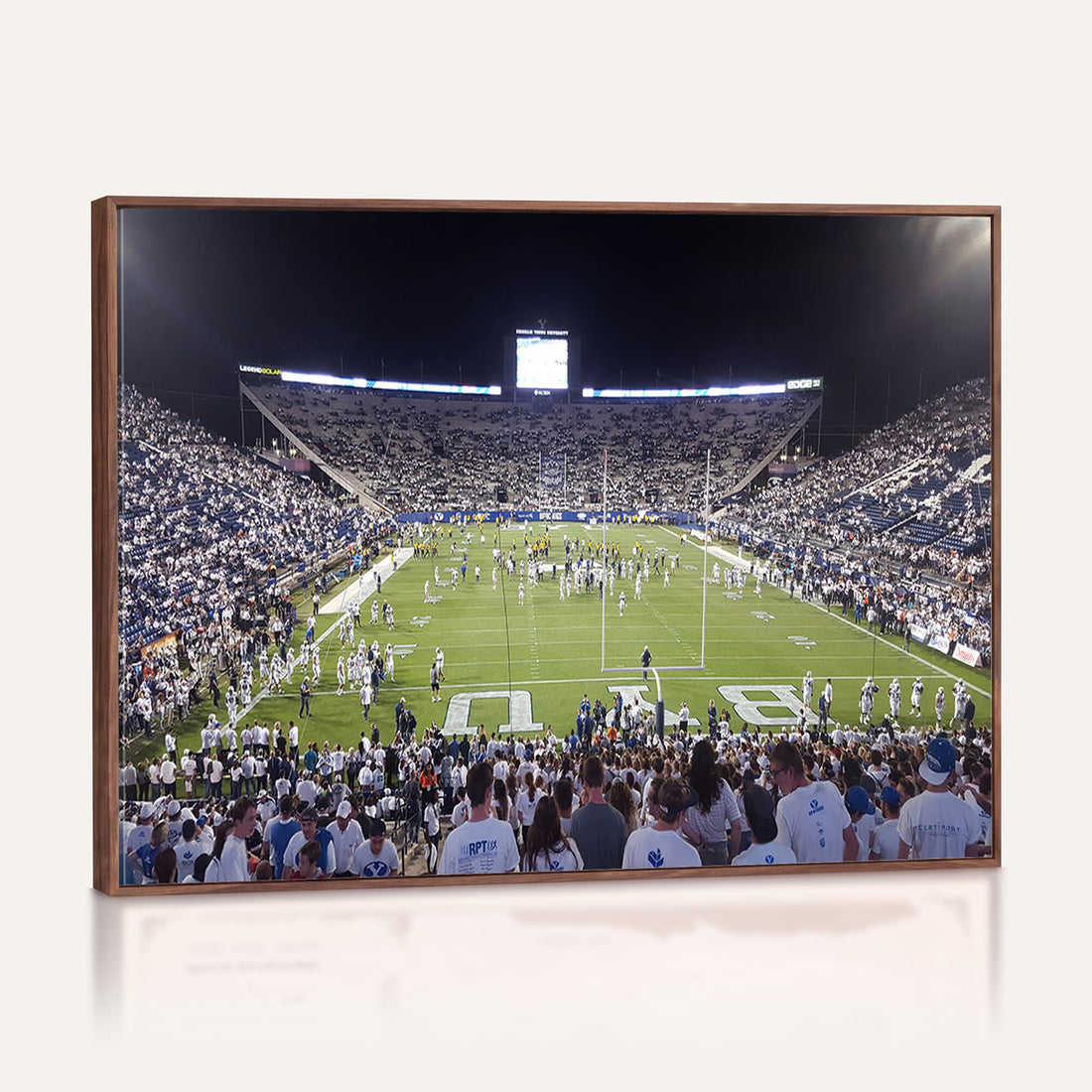 Brigham Young University Cougars Football Print Canvas