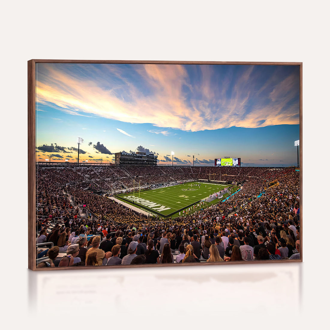 UCF Knights Football Team Print, Orlando FBC Mortgage Stadium