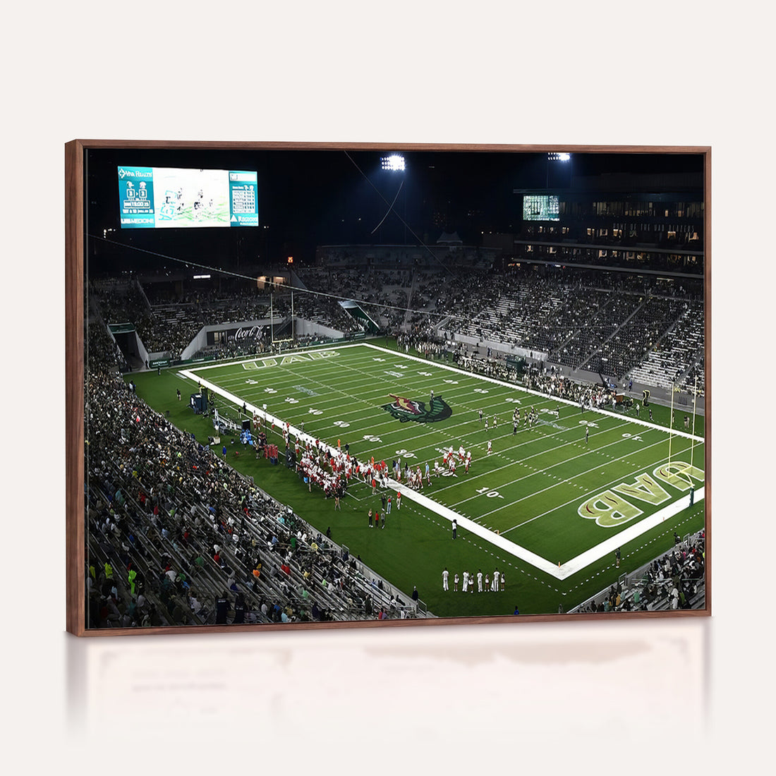 UAB Blazers Football Team Print, Birmingham Protective Stadium