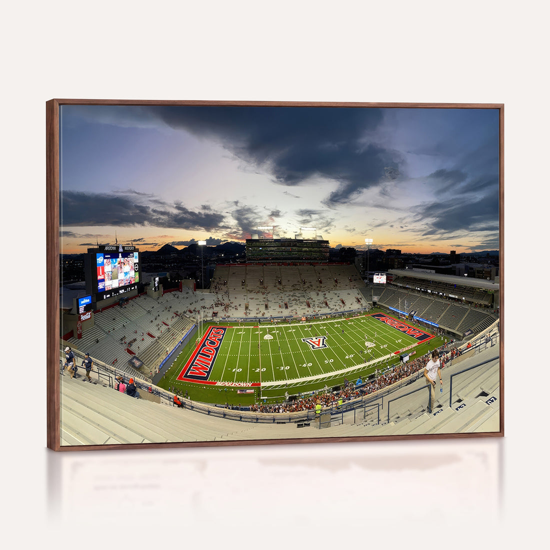 Arizona Wildcats Football Team Print, Tucson Arizona