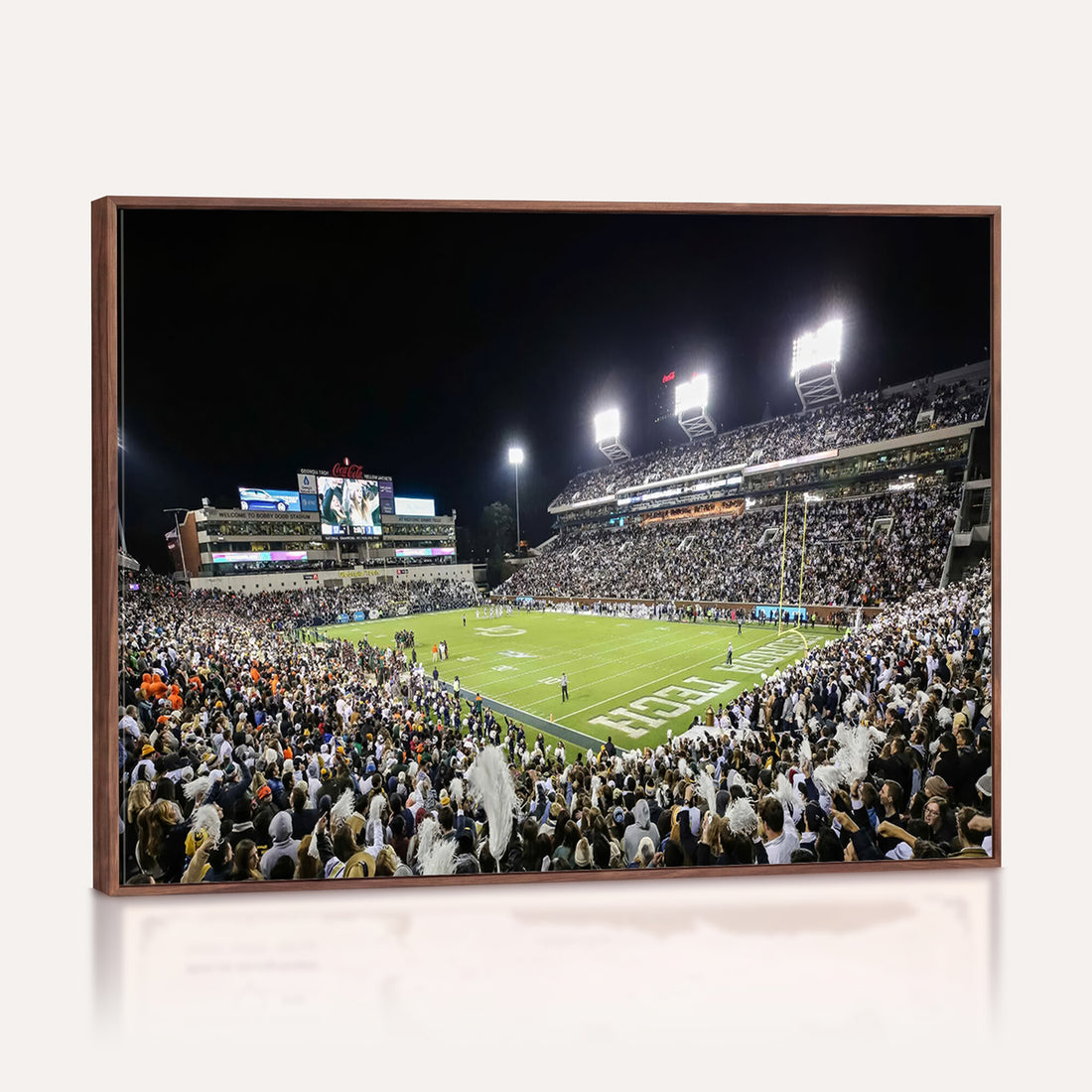 Georgia Tech Yellow Jackets Football Team Print, Atlanta