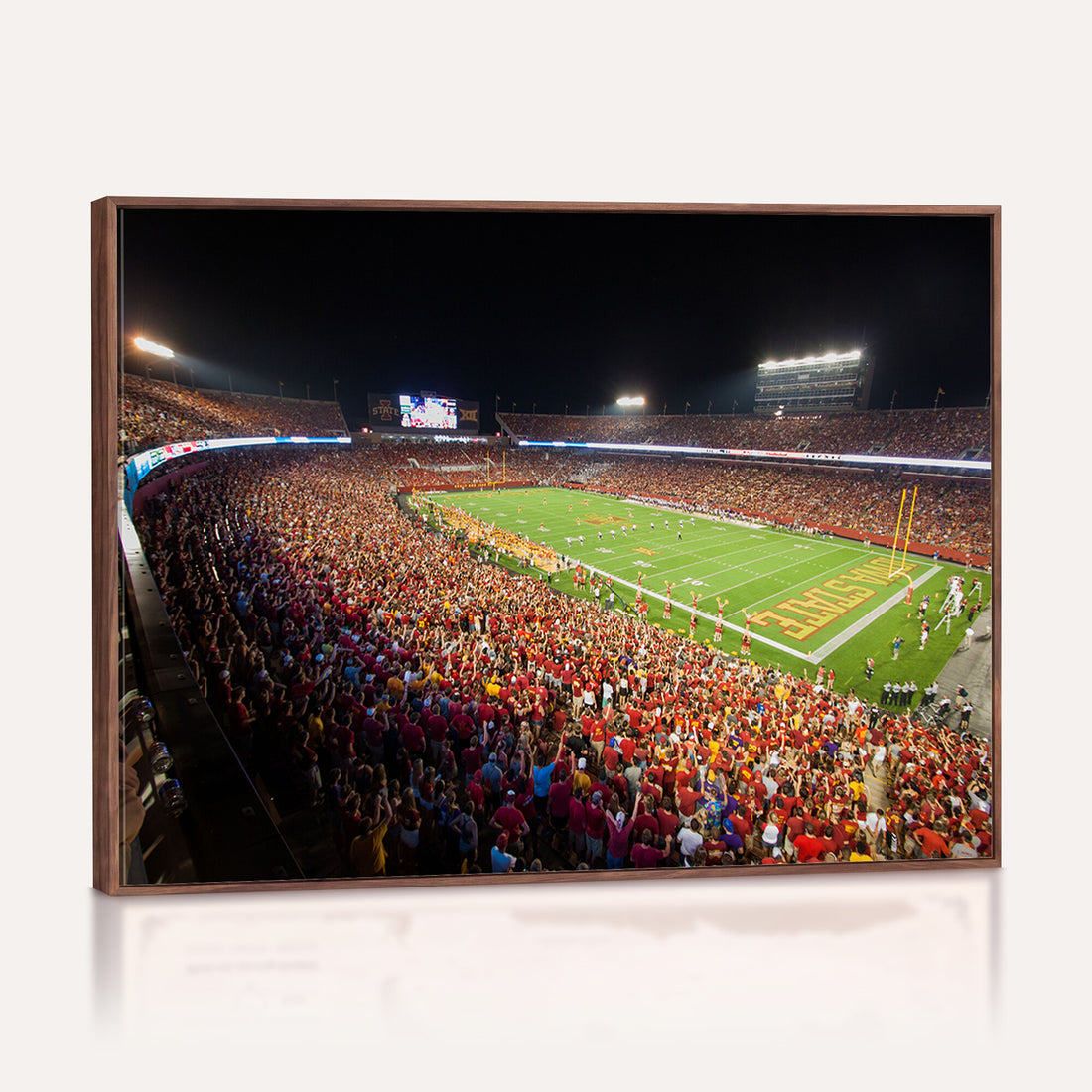 Iowa State University Cyclones Canvas Print, Jack Trice Stadium