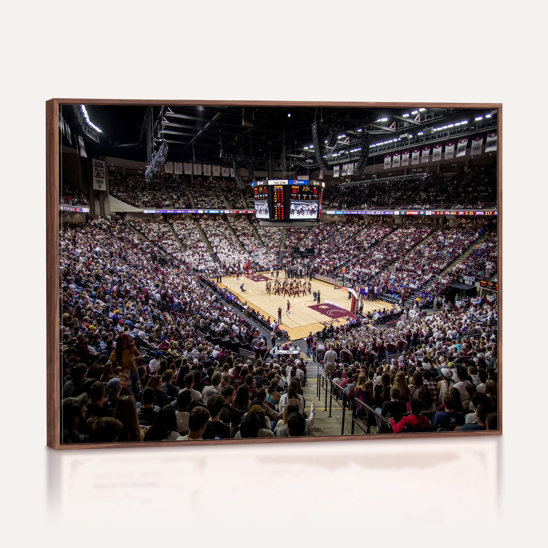 University of Nebraska Cornhuskers Basketball Team Print