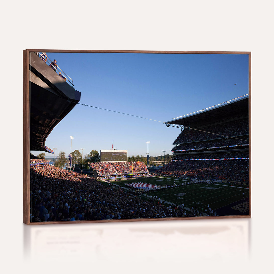 The University of Washington Huskies Football Team Print