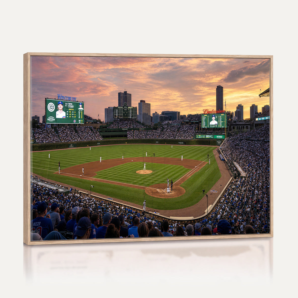 41641466-MGV-CV-36X24 - Stadium Wall Art Canvas Print