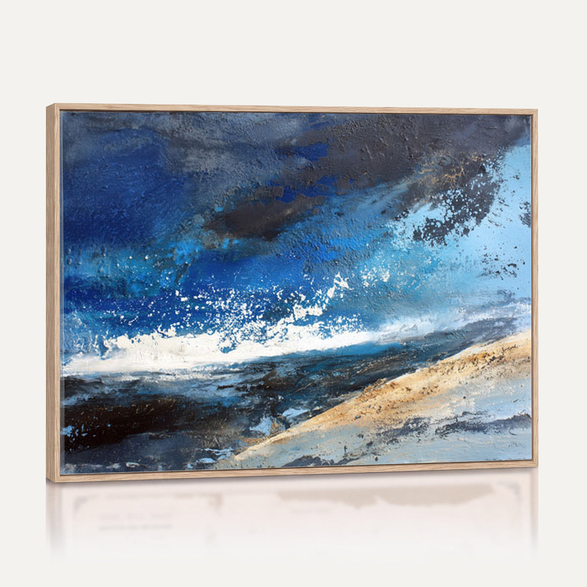 72157369-MGV-CV-36X24 - Extra Large Abstract Wall Art Canvas Print