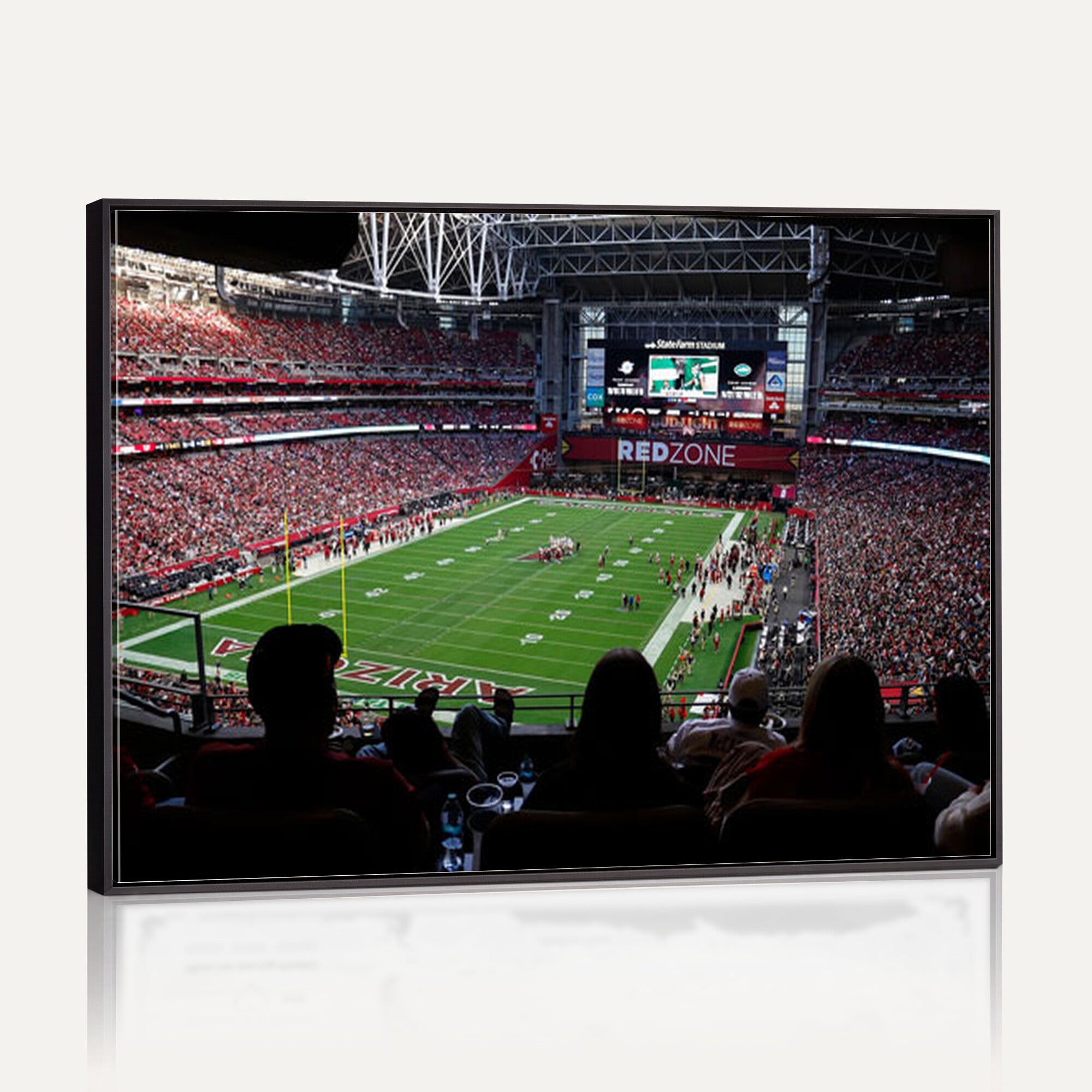 84196298-MGV-CV-36X24 - State Farm Stadium Canvas Wall Art, Arizona Cardinals Football Stadium Print, Glendale NFL Arena Photography Artwork