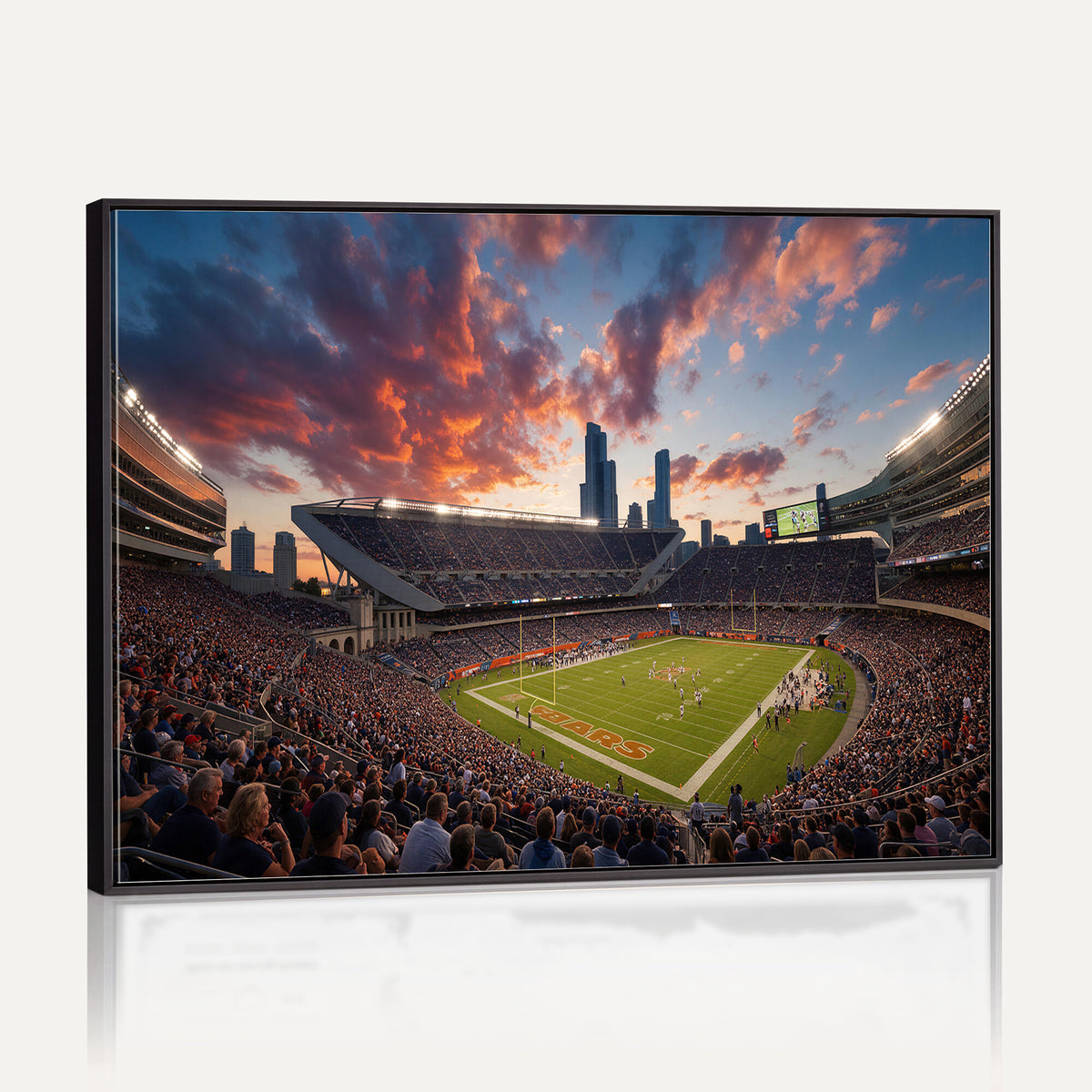 21104528-MGV-CV-36X24 - Stadium Wall Art Canvas Print