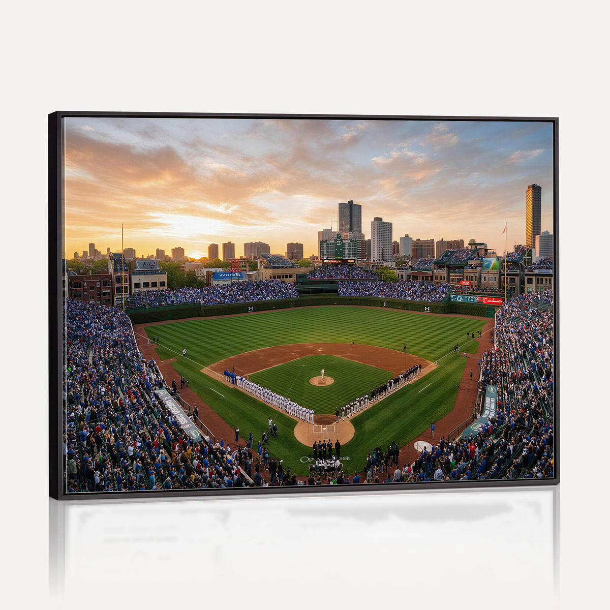76885212-MGV-CV-36X24 - Stadium Wall Art Canvas Print