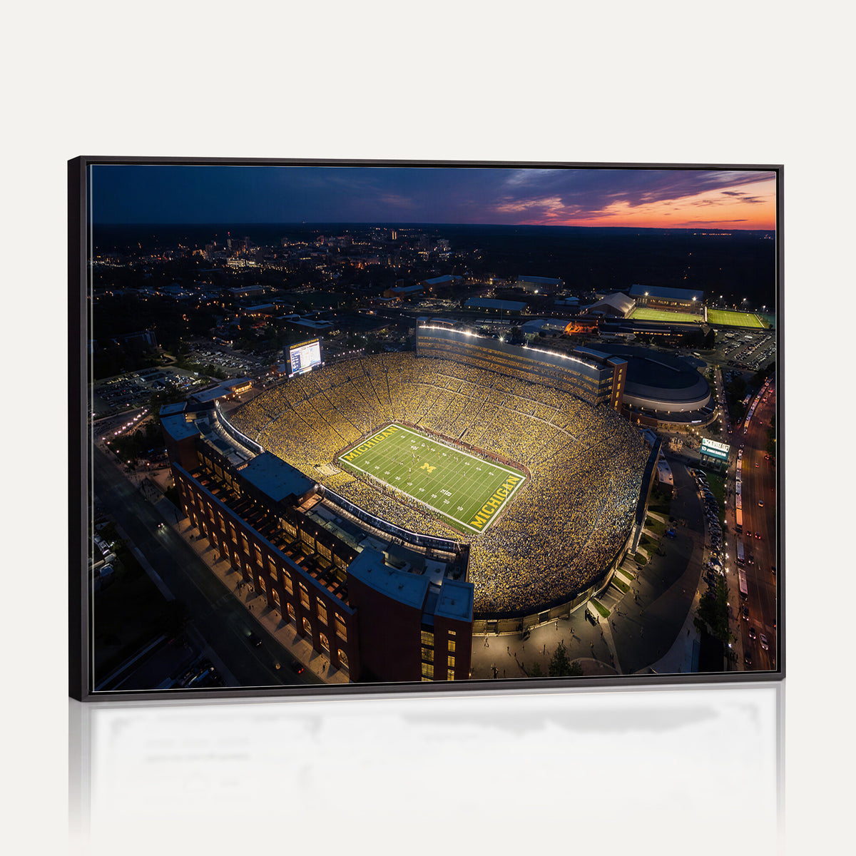 61127284-MGV-CV-36X24 - Stadium Wall Art Canvas Print