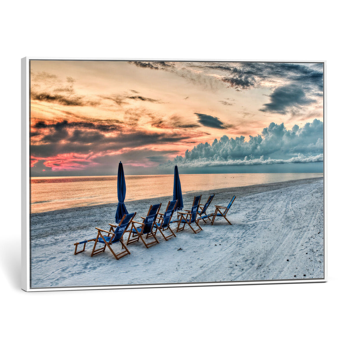 17237006-MGV-CV-36X24 - Serene Gulf Solitude Wall Art Canvas Print