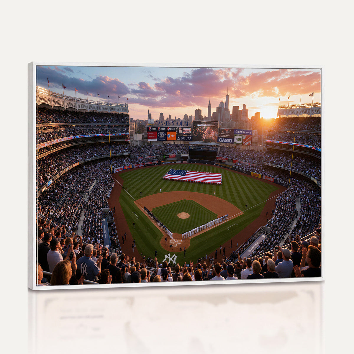 43632742-MGV-CV-36X24 - Stadium Wall Art Canvas Print