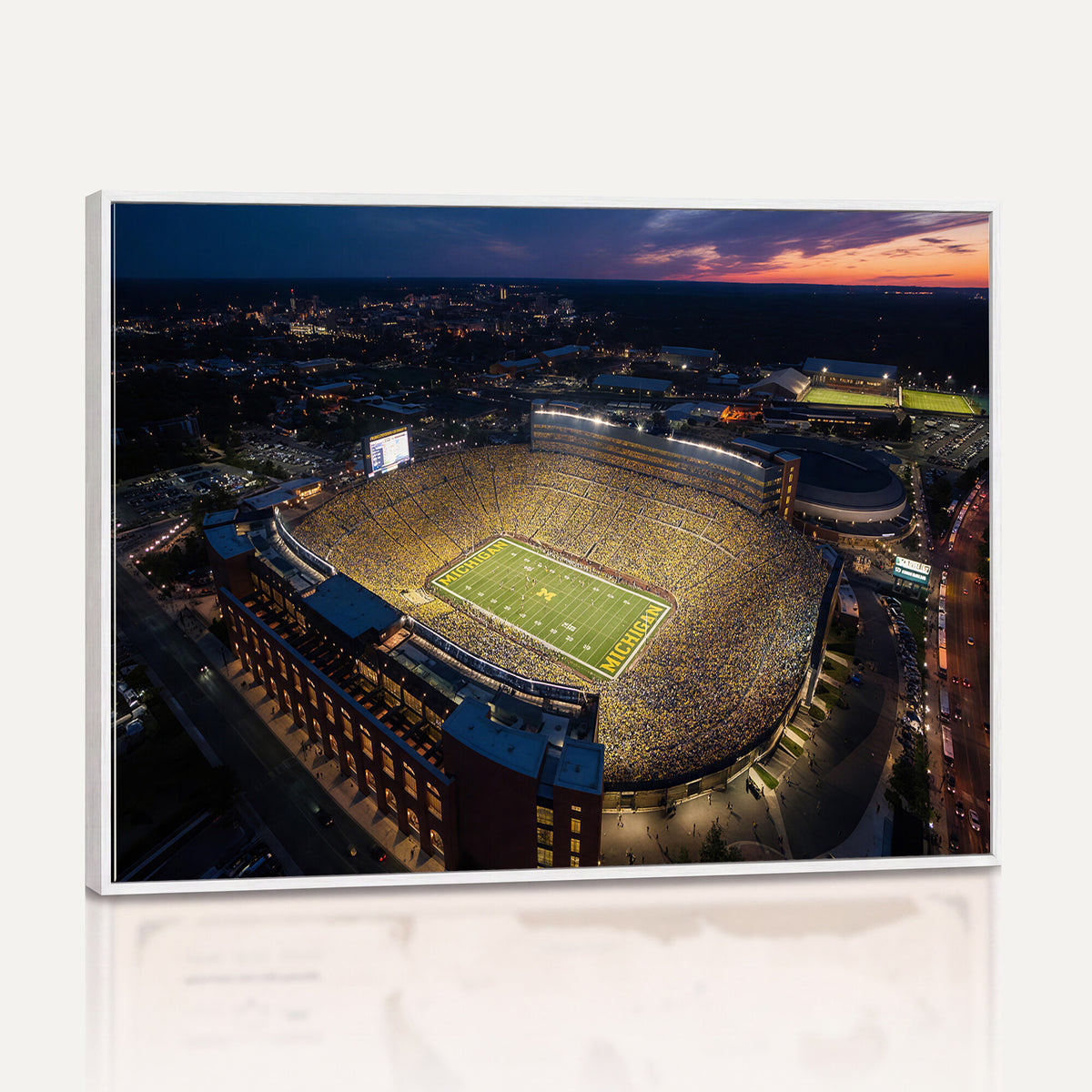 61127284-MGV-CV-36X24 - Stadium Wall Art Canvas Print