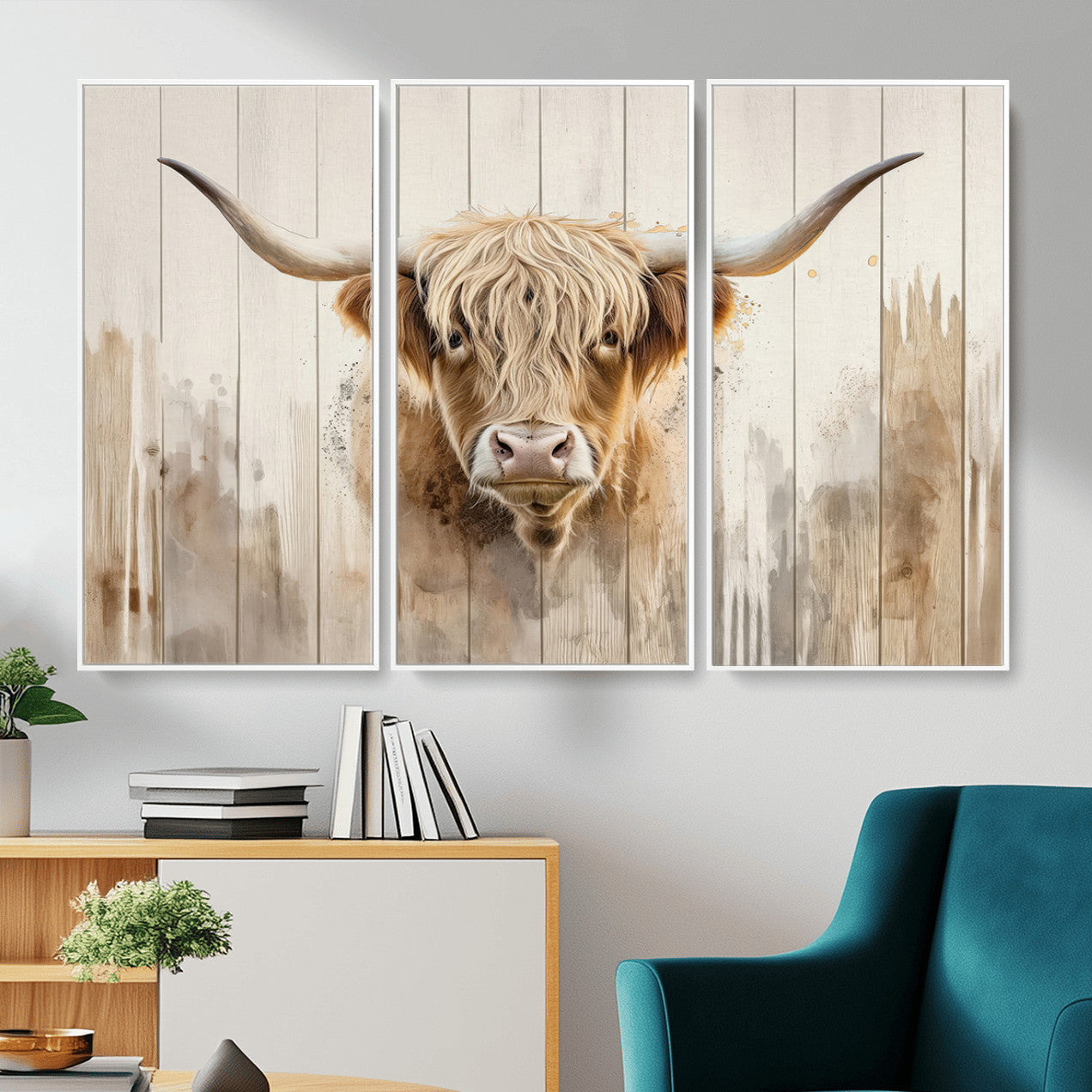 83059-MGV-CV-36X24 - Vibrant Autumn Landscape Canvas Wall Art - Fall Foliage and Mountain View Print for Home, Farmhouse, and Cozy Cabin Decor, Ready to Hang