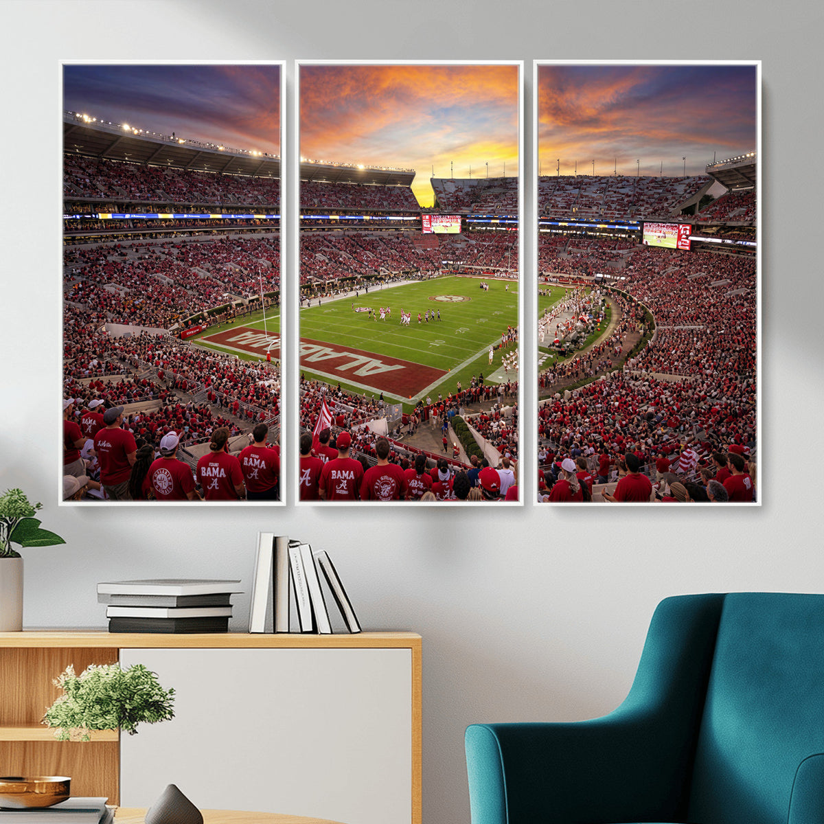 41995919-MGV-CV-36X24 - Stadium Wall Art Canvas Print