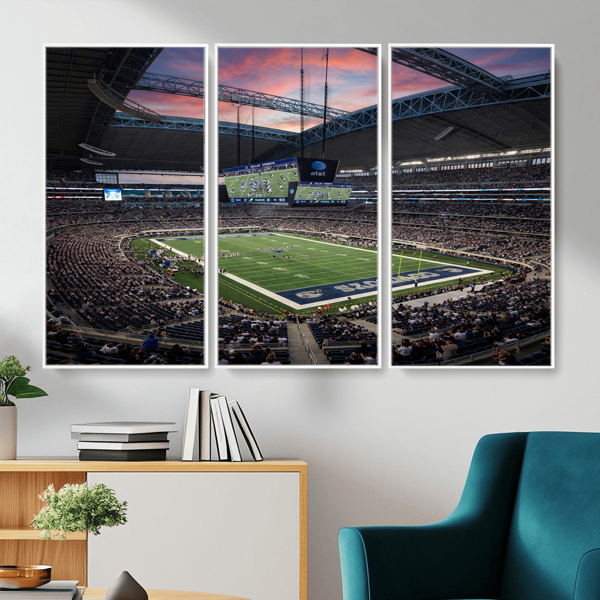 11530179-MGV-CV-36X24 - Stadium Wall Art Canvas Print