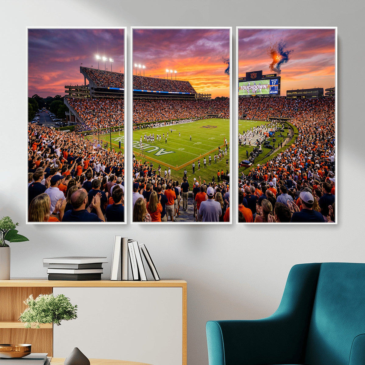 77756715-MGV-CV-36X24 - Stadium Wall Art Canvas Print