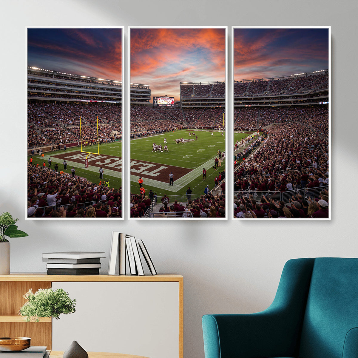 44328991-MGV-CV-36X24 - Stadium Wall Art Canvas Print