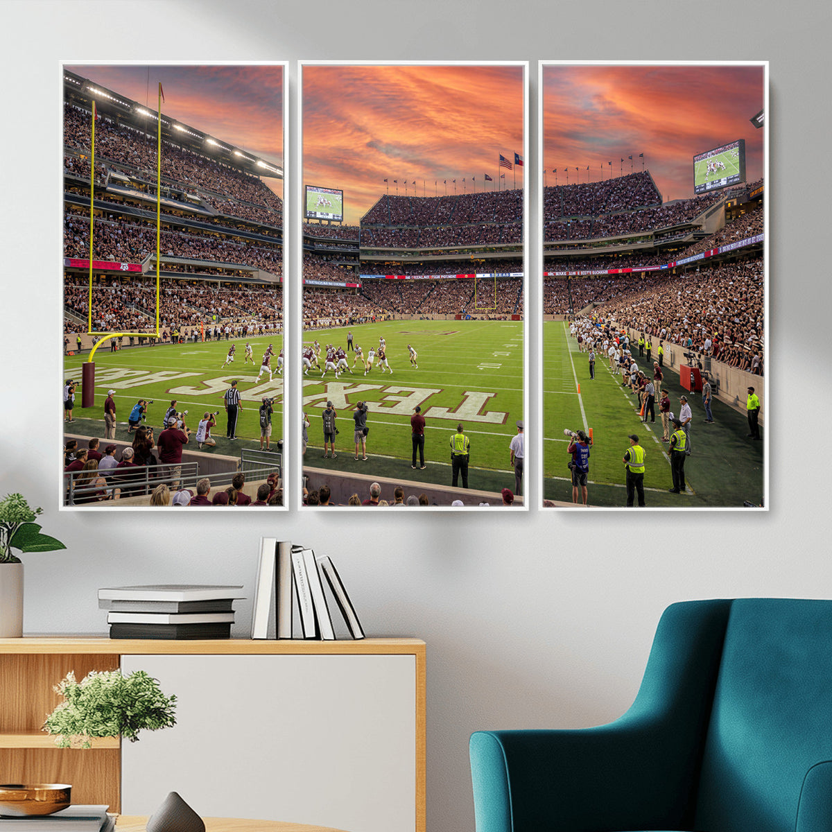 80055809-MGV-CV-36X24 - Stadium Wall Art Canvas Print