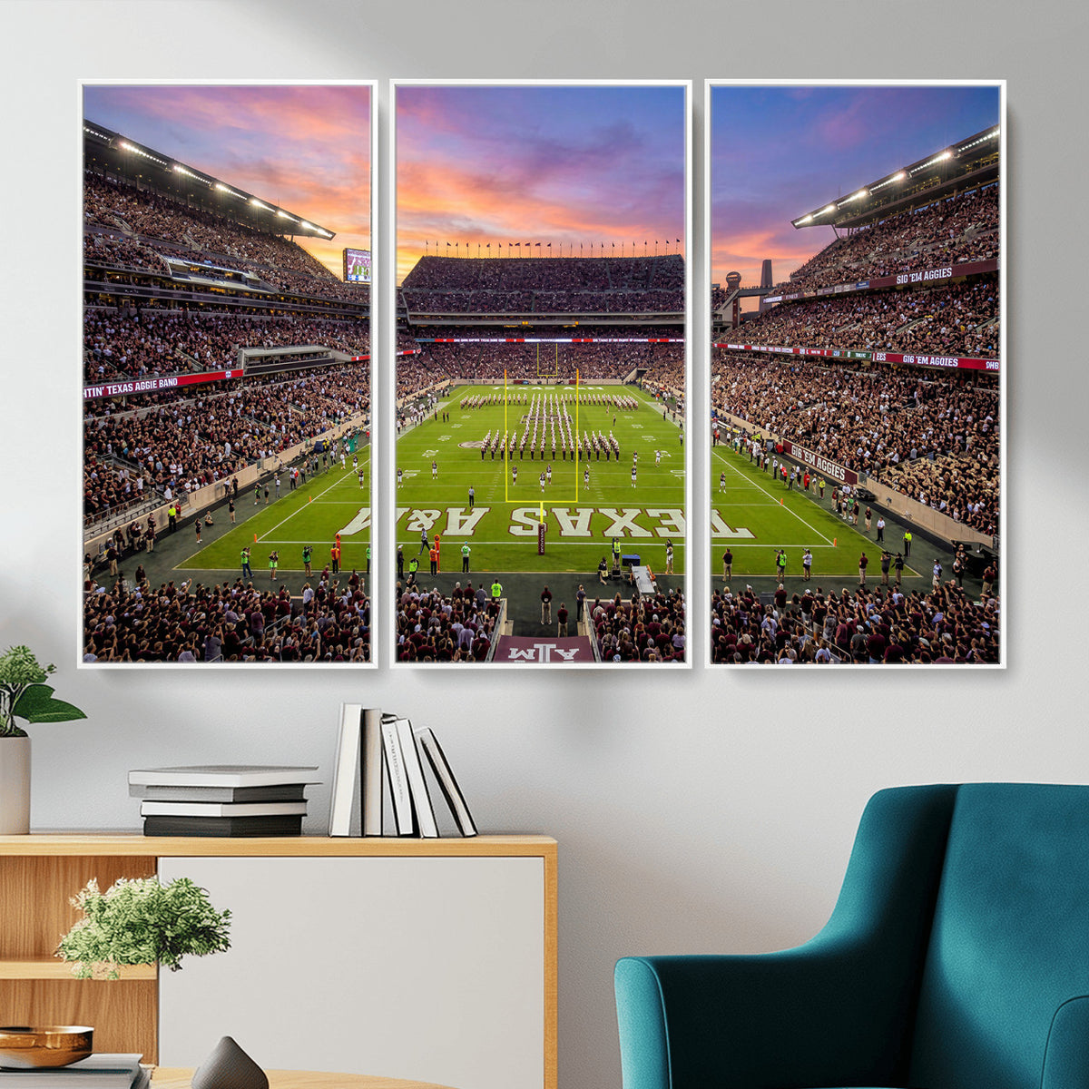 65952219-MGV-CV-36X24 - Stadium Wall Art Canvas Print