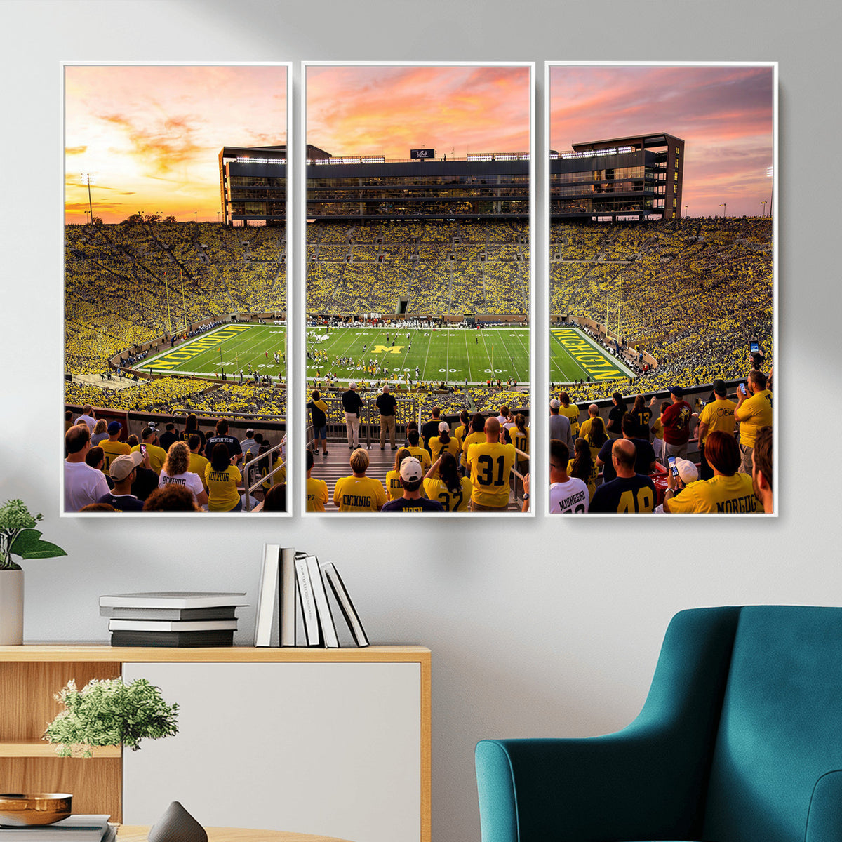 27265223-MGV-CV-36X24 - Stadium Wall Art Canvas Print
