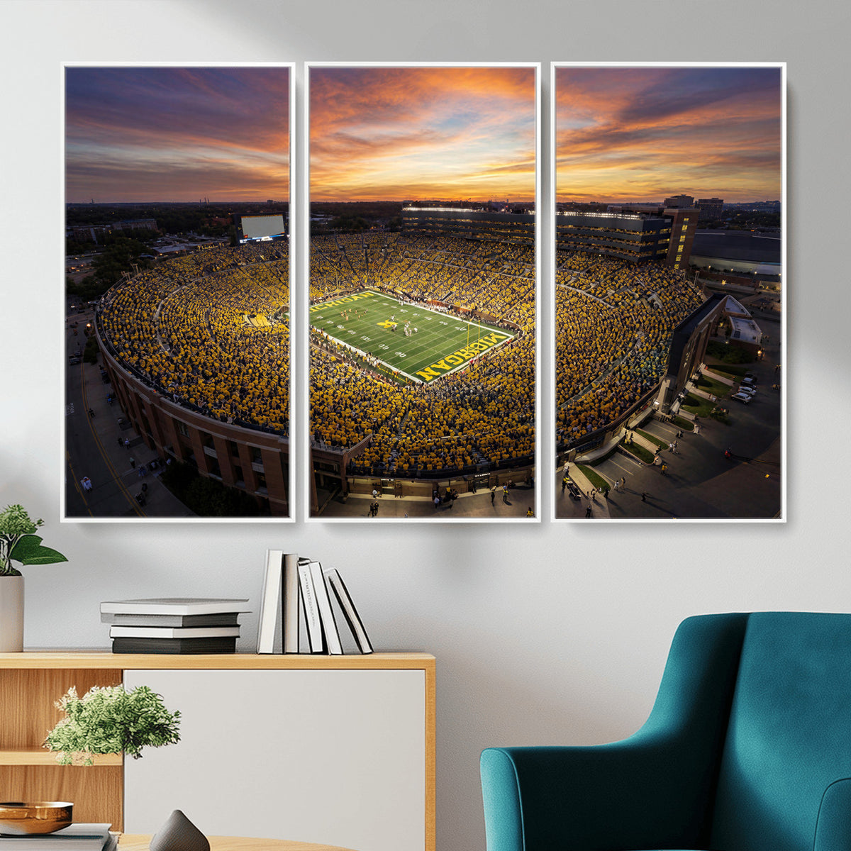 64902586-MGV-CV-36X24 - Stadium Wall Art Canvas Print