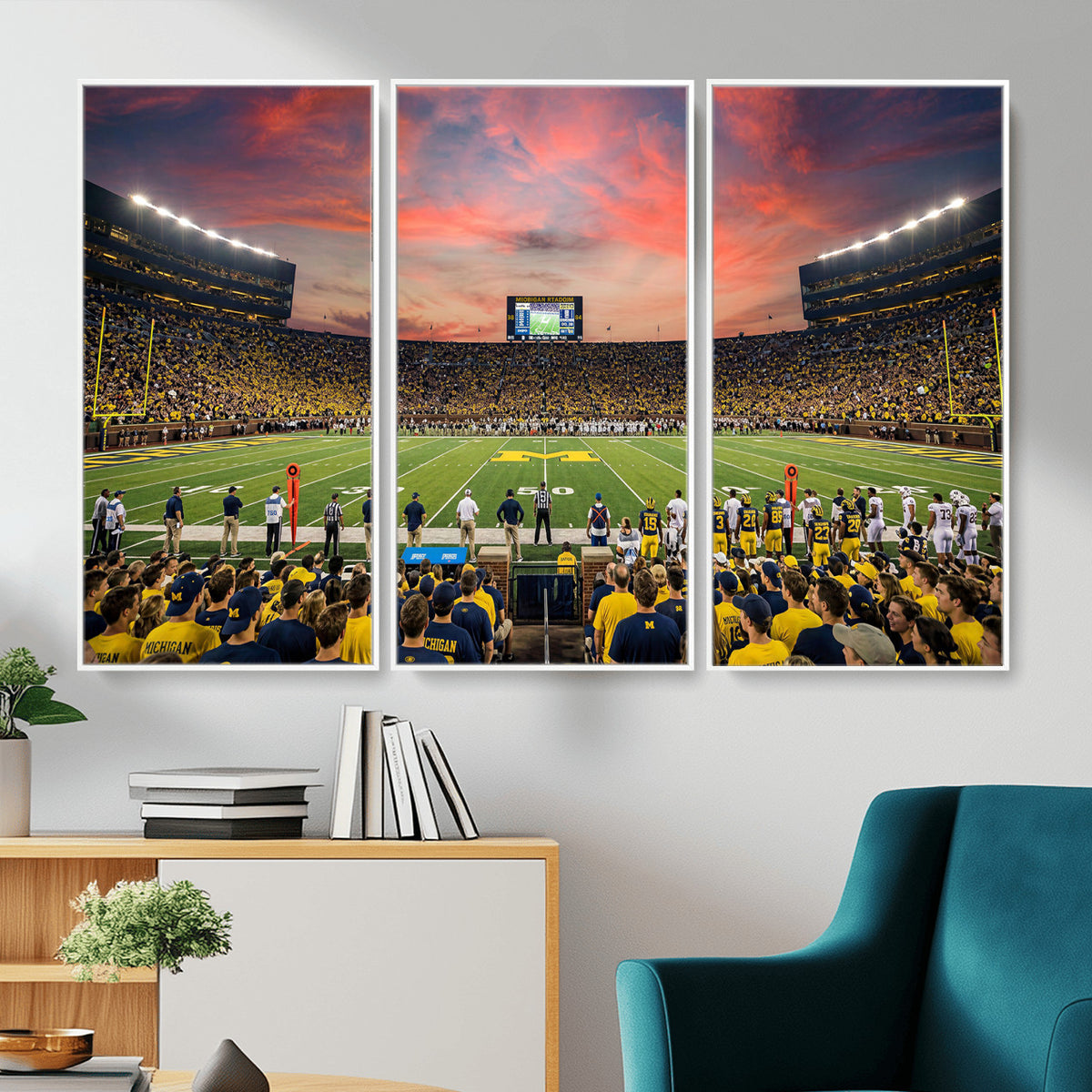 47185949-MGV-CV-36X24 - Stadium Wall Art Canvas Print