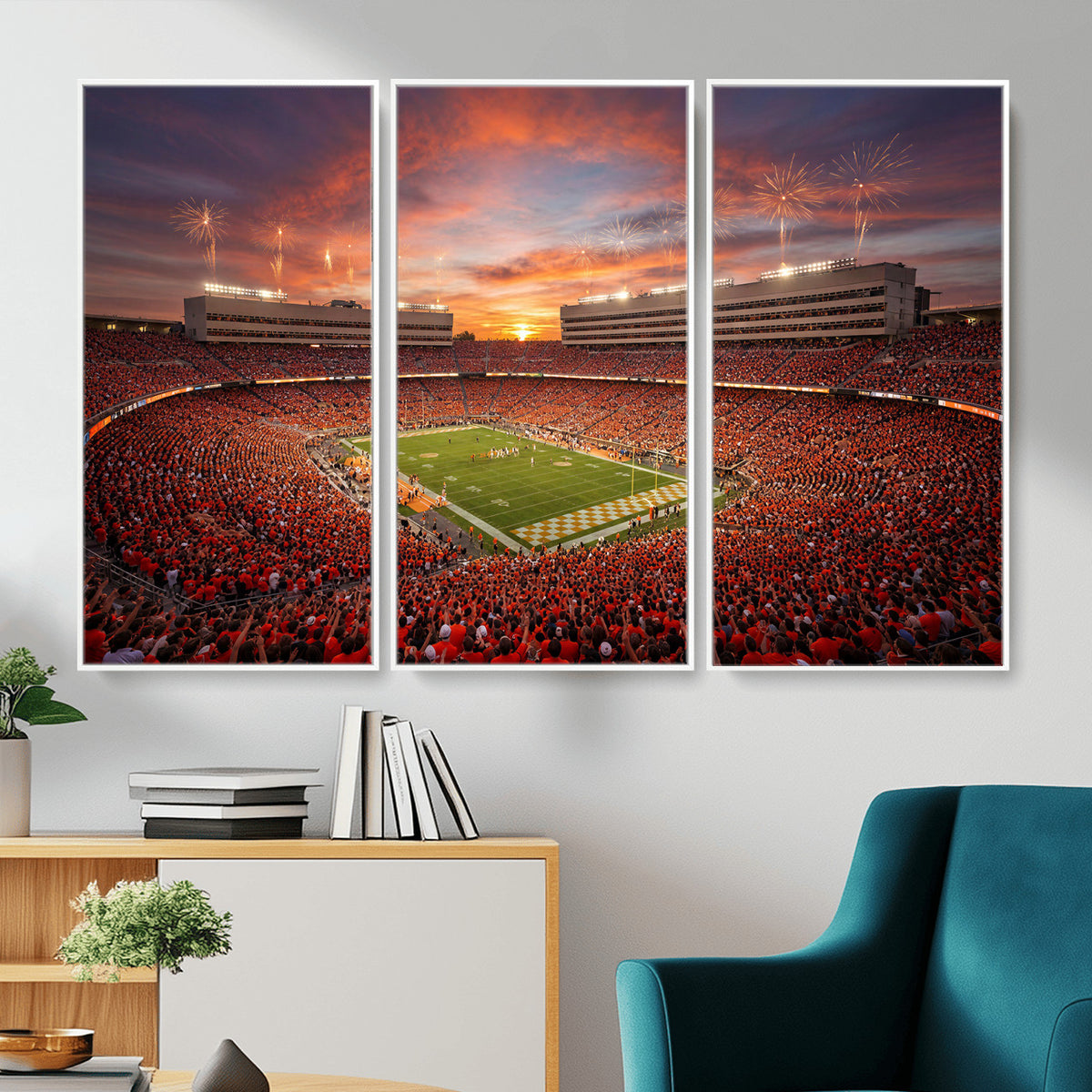 66964685-MGV-CV-36X24 - Stadium Wall Art Canvas Print