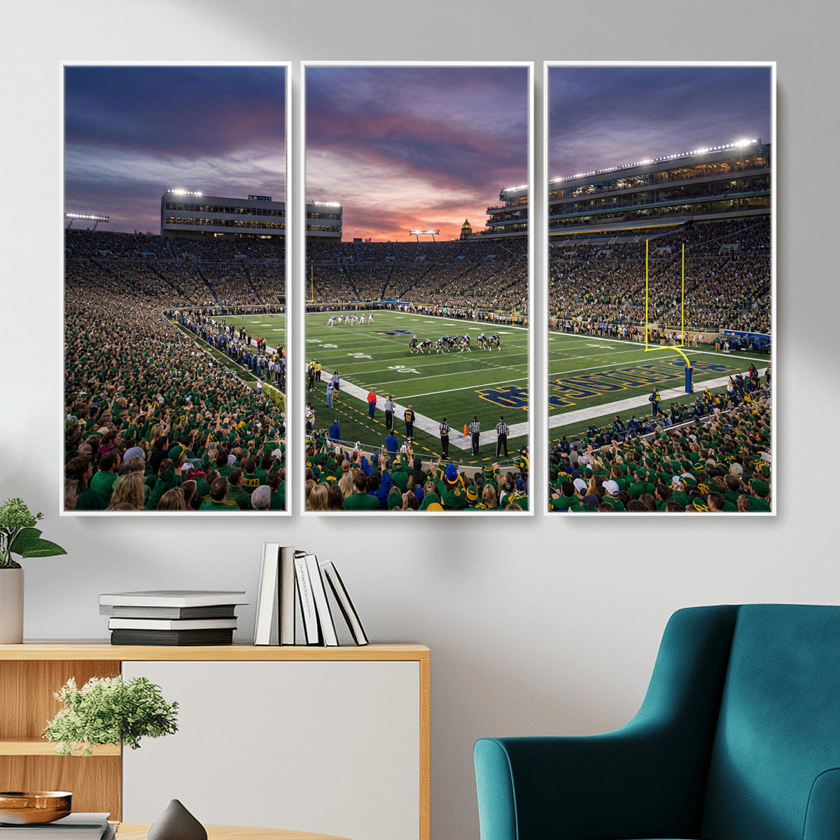 34836892-MGV-CV-36X24 - Stadium Wall Art Canvas Print