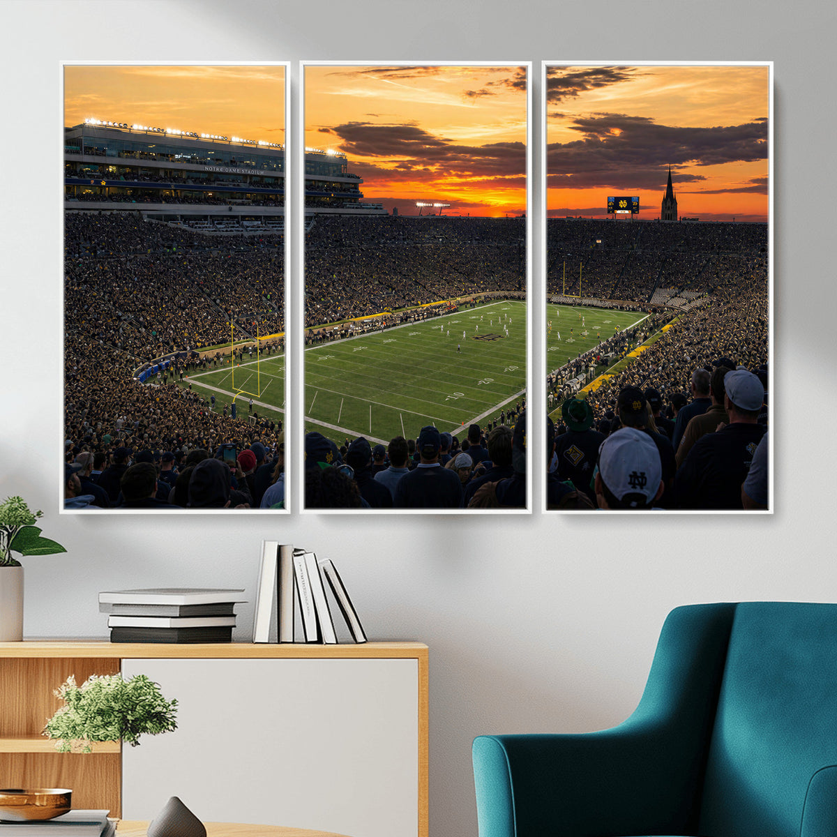 73585402-MGV-CV-36X24 - Stadium Wall Art Canvas Print