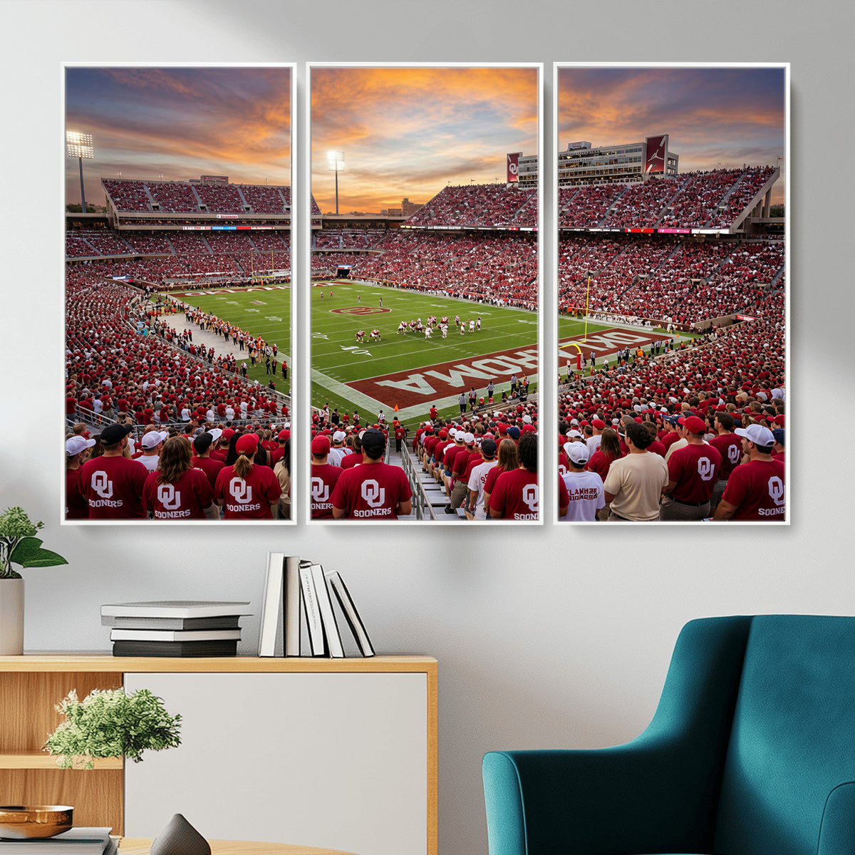 92718741-MGV-CV-36X24 - Stadium Wall Art Canvas Print