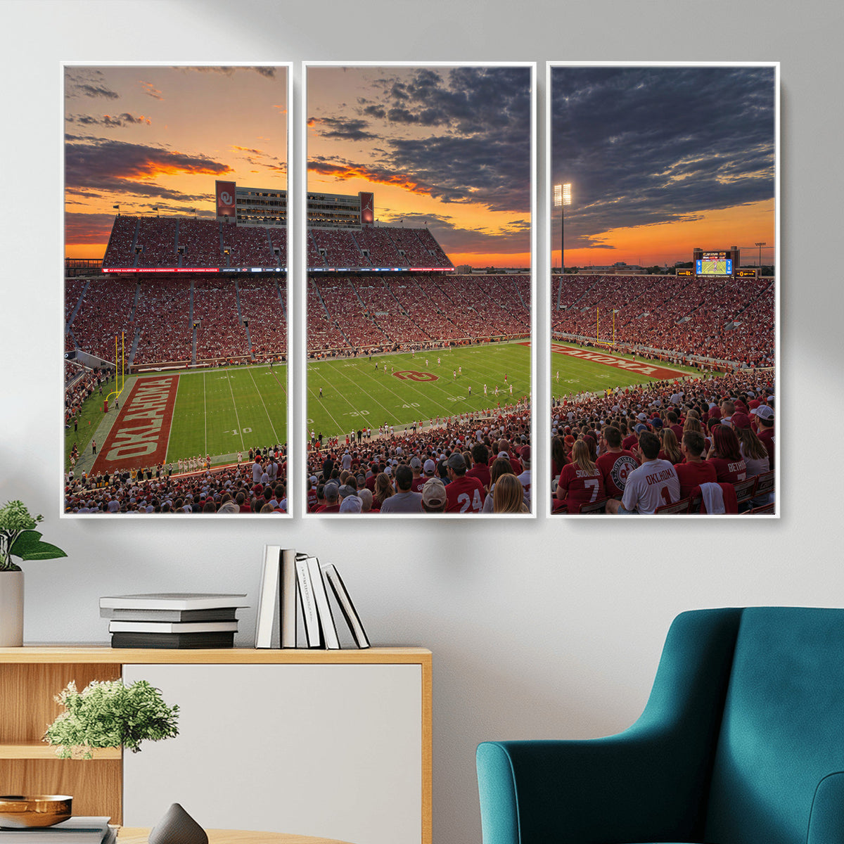 75444407-MGV-CV-36X24 - Stadium Wall Art Canvas Print