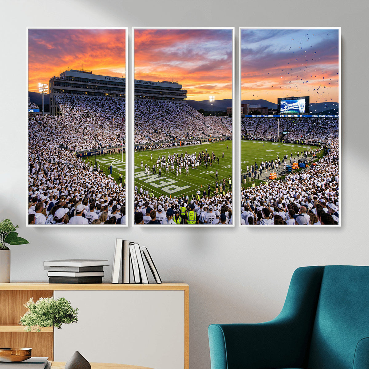37057330-MGV-CV-36X24 - Stadium Wall Art Canvas Print