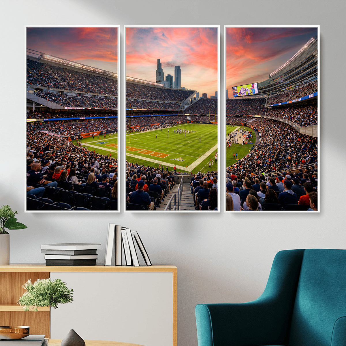 15295996-MGV-CV-36X24 - Stadium Wall Art Canvas Print