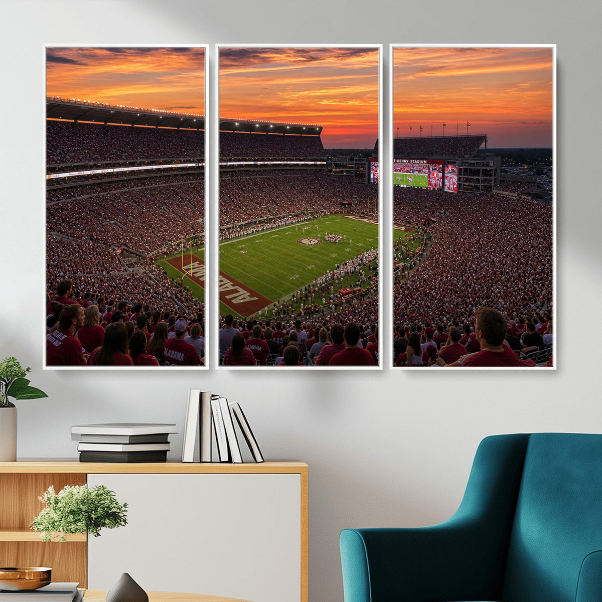 91782096-MGV-CV-36X24 - Stadium Wall Art Canvas Print