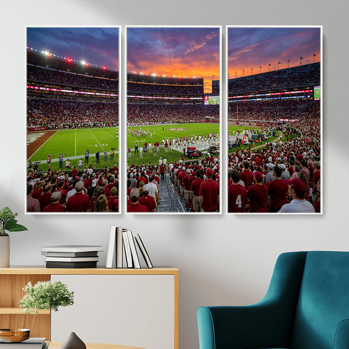 47822048-MGV-CV-36X24 - Stadium Wall Art Canvas Print