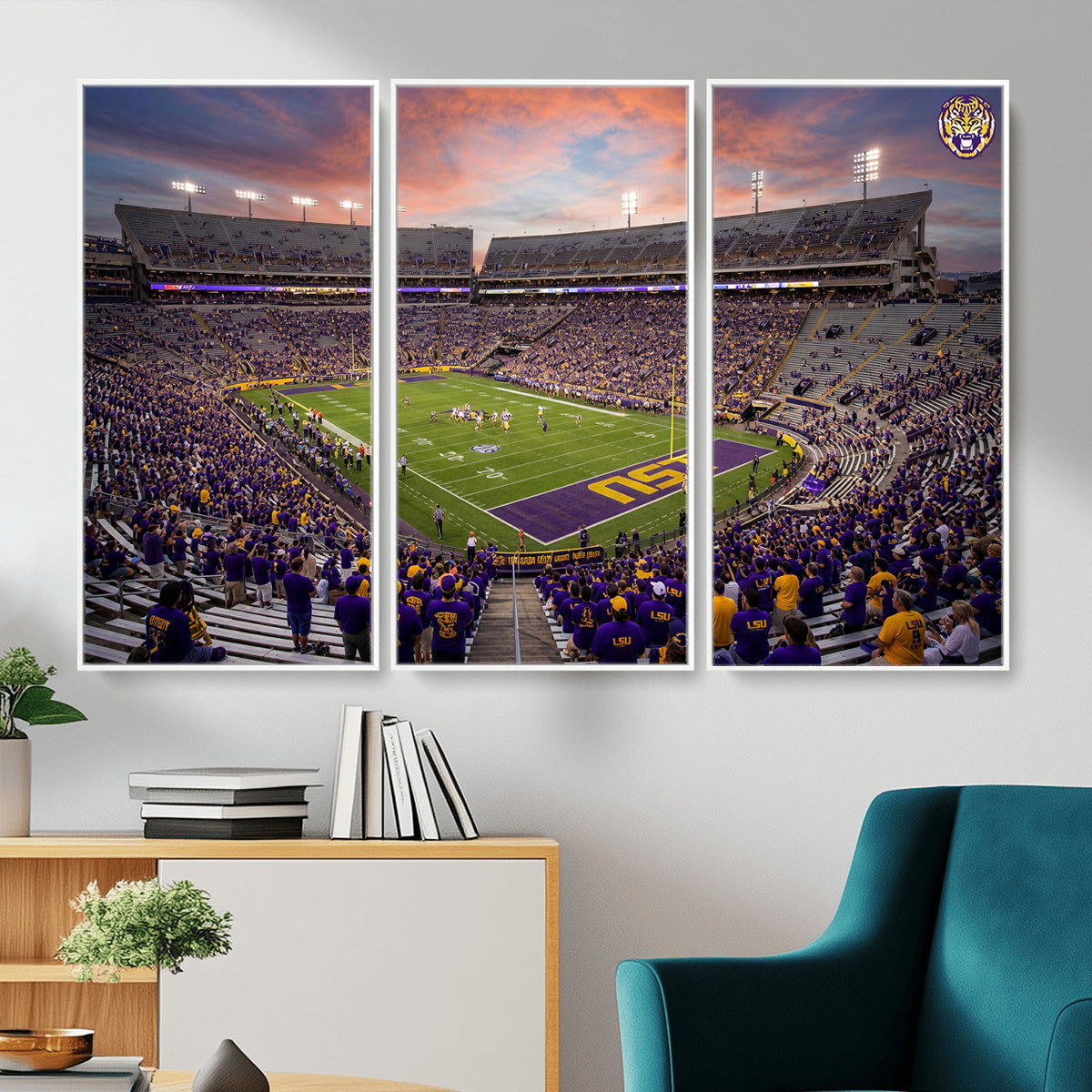 20281385-MGV-CV-36X24 - Stadium Wall Art Canvas Print