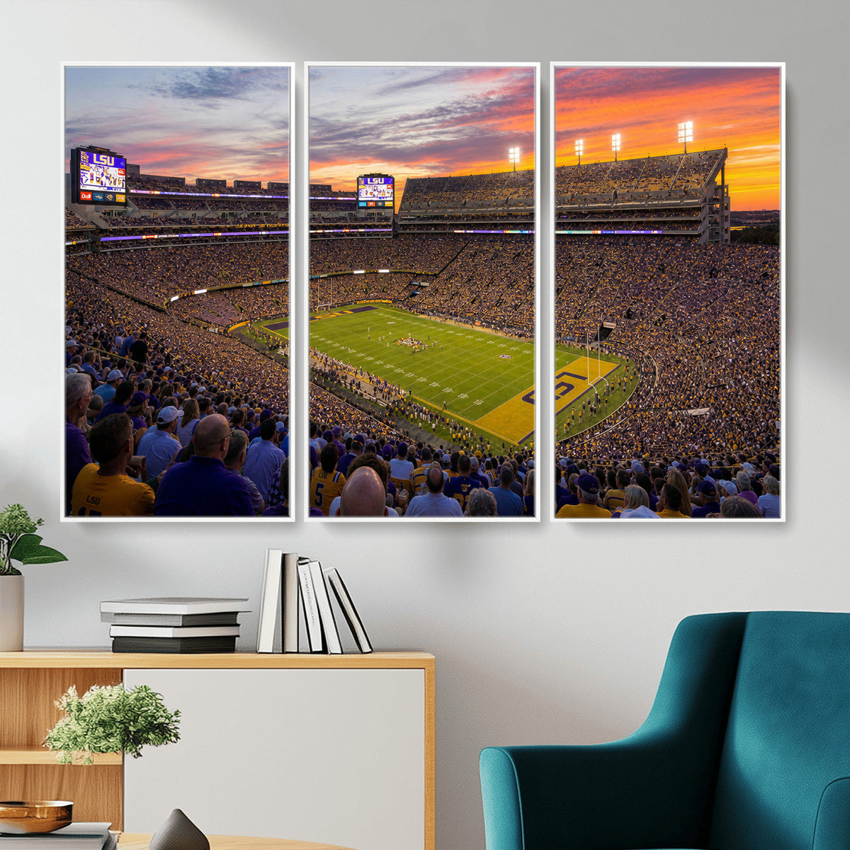 91303167-MGV-CV-36X24 - Stadium Wall Art Canvas Print