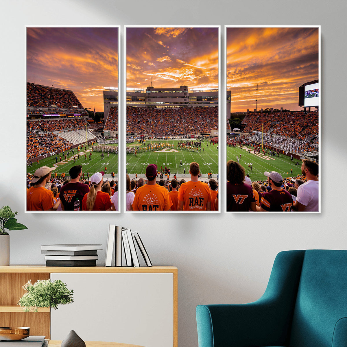 25873880-MGV-CV-36X24 - Stadium Wall Art Canvas Print