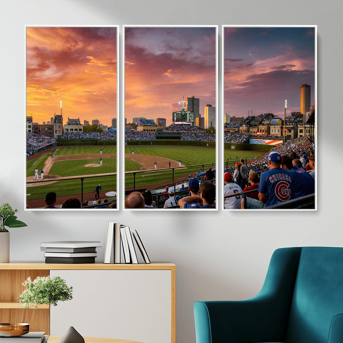 94073020-MGV-CV-36X24 - Stadium Wall Art Canvas Print