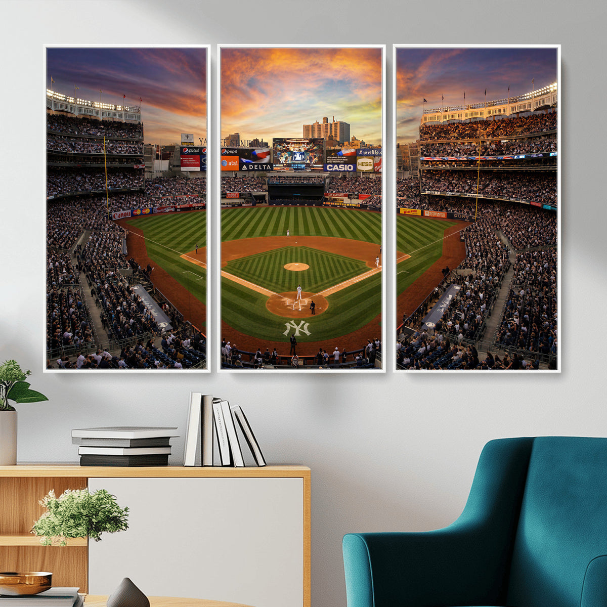 71157927-MGV-CV-36X24 - Stadium Wall Art Canvas Print