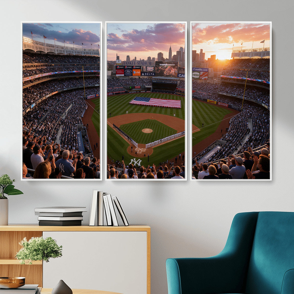 43632742-MGV-CV-36X24 - Stadium Wall Art Canvas Print