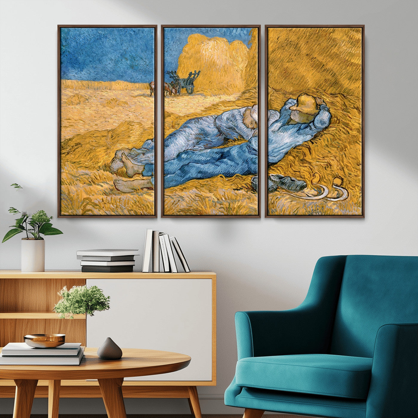 85933-MGV-CV-36X24-Master Artist Vincent Van Gogh Nature Wilderness Illustrs Fine Art Canvas, Van Gogh Nature