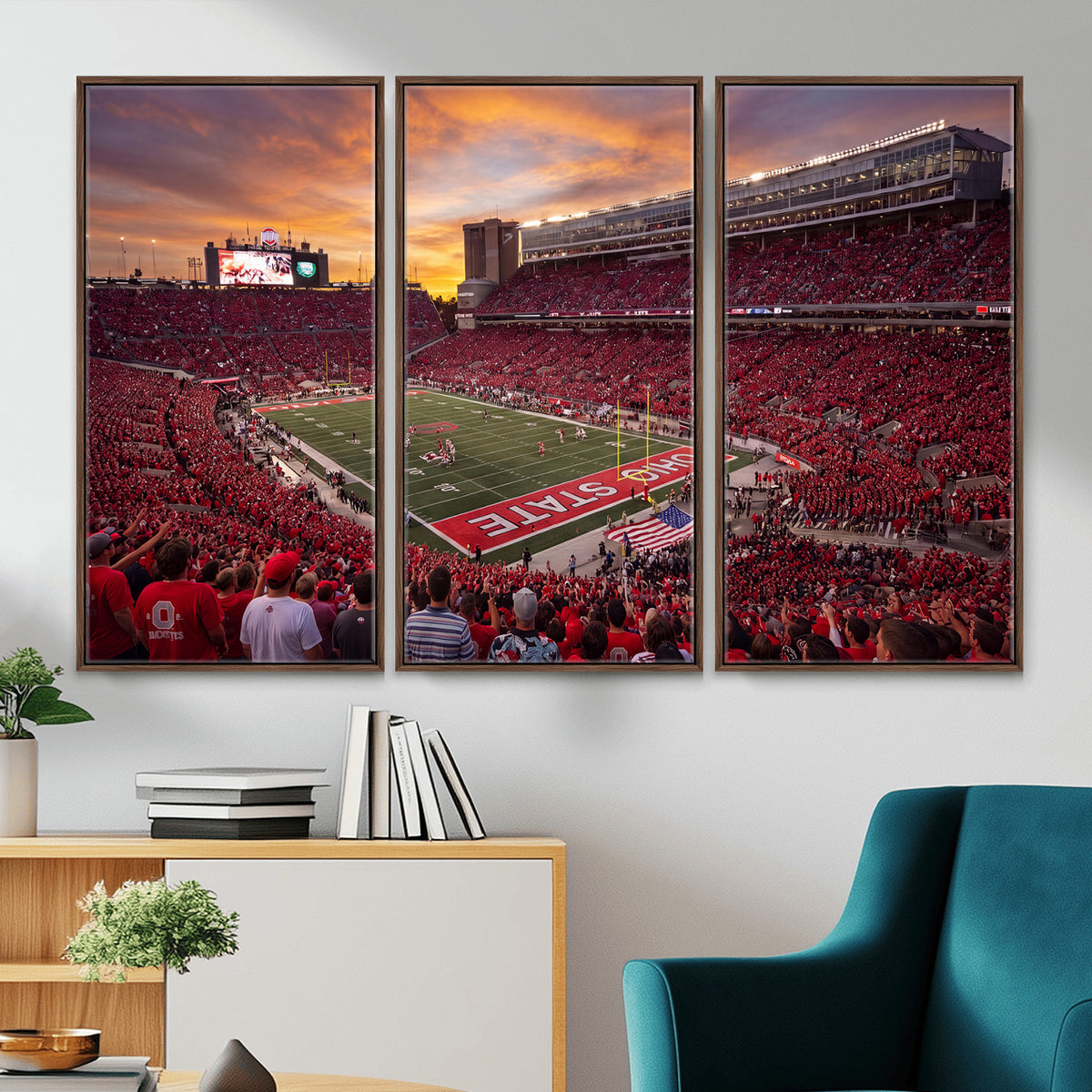 36125328-MGV-CV-36X24 - Stadium Wall Art Canvas Print
