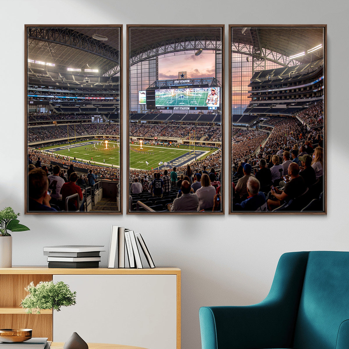61524160-MGV-CV-36X24 - Stadium Wall Art Canvas Print